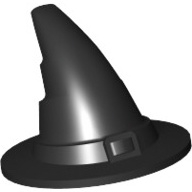 Lego klobouk kouzelníka, černá (4106559, 4492341)